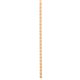 1/4 Rope Moulding Half Round Species: Poplar Sold in 8' Pieces
