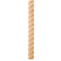 3/4 Rope Moulding Half Round Species: Poplar Sold in 8' Pieces