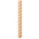 3/4 Tight Twist Rope Moulding Half Round Species: Poplar Sold in 8' Pieces