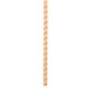 3/8 Rope Moulding Half Round Species: Poplar Sold in 8' Pieces