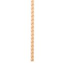 3/8 Rope Moulding Half Round Species: Poplar Sold in 8' Pieces