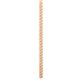 3/8 Tight Half round Rope Poplar 8'