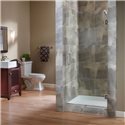 72" Marina 3/8" Frameless Swing Shower Door Fits Opening 28" to 36" W