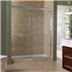 MRSS4872-CL-SV 3/8" Frameless Sliding Shower Door