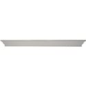 60"W x 4 1/2"H x 4 1/8"P Dentil Shelf
