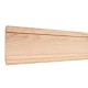 3/4" D x 4-7/8" H Alder Rope Crown Moulding