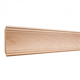 3/4" D x 4-1/4" H Alder Ogee Cove Crown Moulding