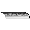 5 3/8"H x 5 1/2"P x 7 3/4"F x 94 5/8"L Flower Crown Moulding