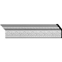 6 3/8"H x 2 1/2"P x 7"F x 94 5/8"L Kirke Crown Moulding