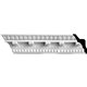 9 7/8"H x 9 3/4"P x 14"F x 96"L Granada Crown Moulding