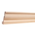 3/4" D x 4-1/8" H Alder Full Overlay Standard Crown Moulding