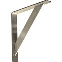 2W x 14D x 14H Traditional Bracket Stainless Steel