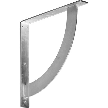 2W x 16D x 16H Bulwark Bracket Steel