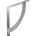 2W x 16D x 16H Bulwark Bracket Steel