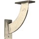 2"W x 7"D x 7"H Bradford Bracket, Stainless Steel