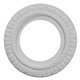10 5/8"OD x 5 3/4"ID x 1/2"P Claremont Ceiling Medallion (Fits Canopies up to 3 3/16")