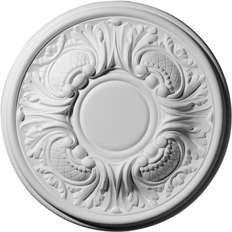 11 3/4"OD x 3 1/2"ID x 1 1/4"P Wakefield Ceiling Medallion