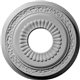 20 5/8"OD x 6 1/4"ID x 1 3/8"P Lauren Ceiling Medallion