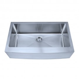 HA124 Stainless Steel Fabricated Farmhouse Style Kitchen Sink.