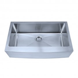 Stainless Steel (16 Gauge) Farmhouse Style Kitchen Sink 