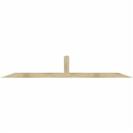 108"W x 18"H x 04"D x 4"F, 04/12 Pitch, Portland Rough Sawn Timber Gable Bracket, Douglas Fir