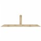 108"W x 18"H x 04"D x 4"F, 04/12 Pitch, Portland Rough Sawn Timber Gable Bracket, Douglas Fir