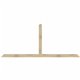 108"W x 18"H x 04"D x 4"F, 04/12 Pitch, Portland Rough Sawn Timber Gable Bracket, Douglas Fir