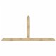 108"W x 18"H x 04"D x 4"F, 04/12 Pitch, Portland Rough Sawn Timber Gable Bracket, Douglas Fir
