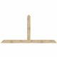 108"W x 18"H x 04"D x 4"F, 04/12 Pitch, Portland Rough Sawn Timber Gable Bracket, Douglas Fir