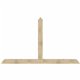 108"W x 18"H x 04"D x 4"F, 04/12 Pitch, Portland Rough Sawn Timber Gable Bracket, Douglas Fir