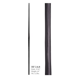 Plain Round Forged Tapered Baluster Raw