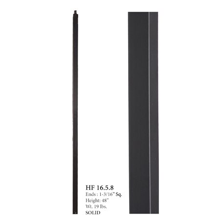 Square Iron Posts HF16.5.8