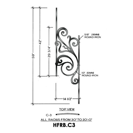 Rebecca Series Curved and Angled Panel