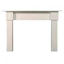 MTCONT-WHITE Fireplace Mantel