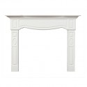 MTCARTIER-WHITE Fireplace Mantel
