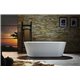 Virtu USA Serenity VTU-1170 70" x 31.5" Freestanding Soaking Bath Tub