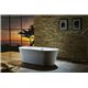 Virtu USA Serenity VTU-1170 70" x 31.5" Freestanding Soaking Bath Tub