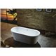 Virtu USA Serenity VTU-1170 70" x 31.5" Freestanding Soaking Bath Tub