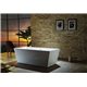 Virtu USA Serenity VTU-1367 67" x 27.5" Freestanding Soaking Bath Tub