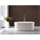 Virtu USA Serenity VTU-2267 67" x 27.5" Freestanding Soaking Bath Tub