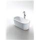 Virtu USA Serenity VTU-2267 67" x 27.5" Freestanding Soaking Bath Tub