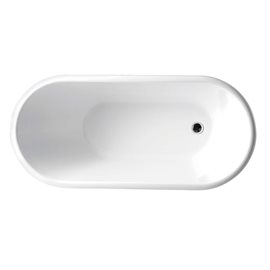 Serenity VTU-2267 67" x 27.5" Freestanding Soaking Bath Tub