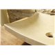 Virtu USA Icarus Bathroom Vessel Sink in Sunny Yellow Marble