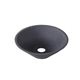 Virtu USA Orpheus Bathroom Vessel Sink in Andesite Granite