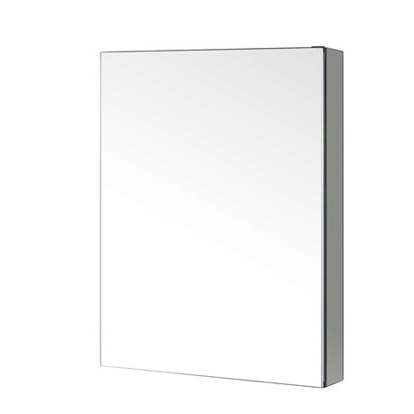 Confiant 20" Mirrored Medicine Cabinet Recessed or Surface Mount