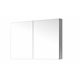 Confiant 40" Mirrored Medicine Cabinet Recessed or Surface Mount