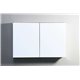 Confiant 40" Mirrored Medicine Cabinet Recessed or Surface Mount