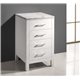 Caroline Parkway 20" Transitional Side Cabinet in White