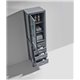 Wellmont 20" Modern Side Cabinet in Grey