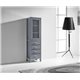 Wellmont 20" Modern Side Cabinet in Grey